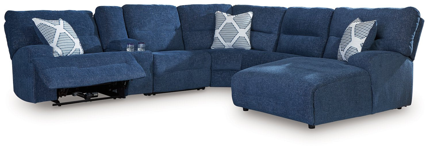 Acklen Place Power Reclining Sectional with Chaise - Golden Home Furniture (Columbus, OH) - Multi Location