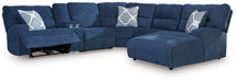 Acklen Place Power Reclining Sectional with Chaise - Golden Home Furniture (Columbus, OH) - Multi Location