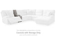 Acklen Place Power Reclining Sectional with Chaise - Golden Home Furniture (Columbus, OH) - Multi Location