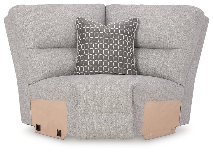 Acklen Place Power Reclining Sectional with Chaise - Golden Home Furniture (Columbus, OH) - Multi Location