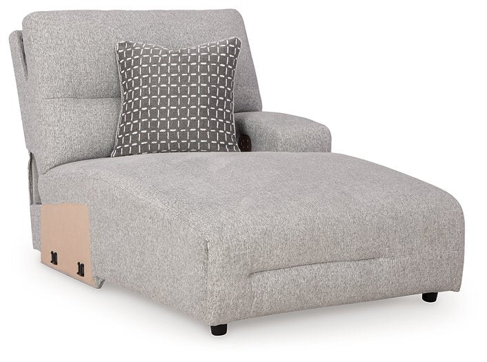 Acklen Place Power Reclining Sectional with Chaise - Golden Home Furniture (Columbus, OH) - Multi Location