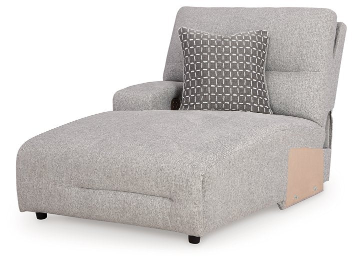 Acklen Place Power Reclining Sectional with Chaise - Golden Home Furniture (Columbus, OH) - Multi Location
