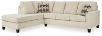 Abinger 2-Piece Sectional with Chaise - Golden Home Furniture (Columbus, OH) - Multi Location