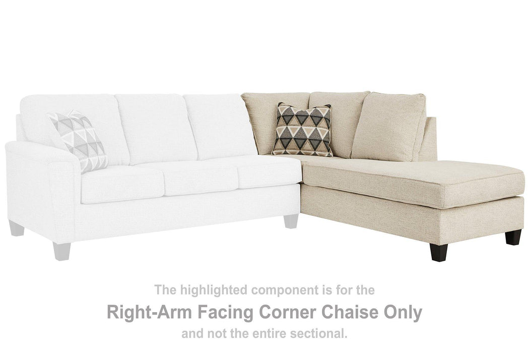 Abinger 2-Piece Sectional with Chaise - Golden Home Furniture (Columbus, OH) - Multi Location