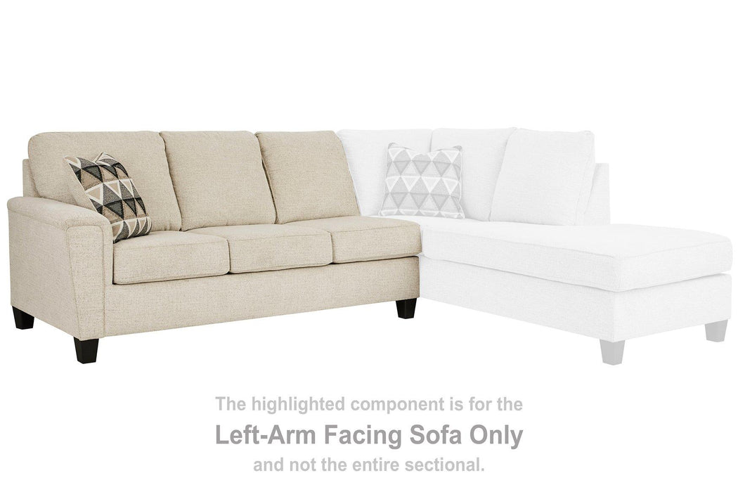 Abinger 2-Piece Sectional with Chaise - Golden Home Furniture (Columbus, OH) - Multi Location