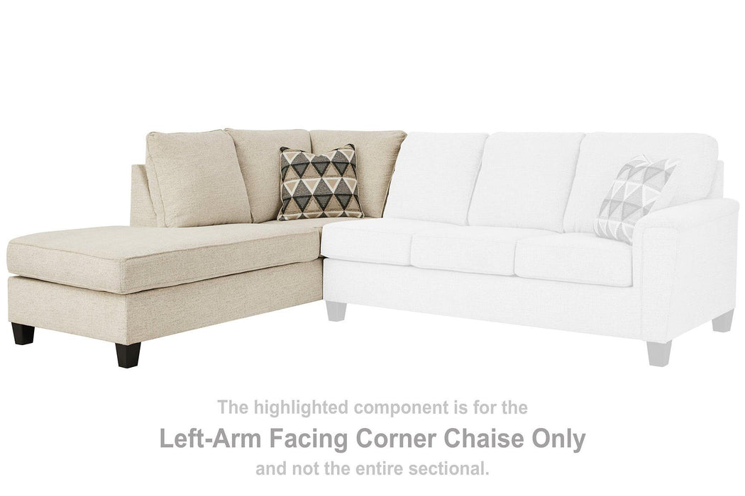 Abinger 2-Piece Sectional with Chaise - Golden Home Furniture (Columbus, OH) - Multi Location