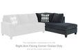Abinger 2-Piece Sectional with Chaise - Golden Home Furniture (Columbus, OH) - Multi Location