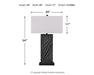 Bartlen Lamp Set - Golden Home Furniture (Columbus, OH) - Multi Location
