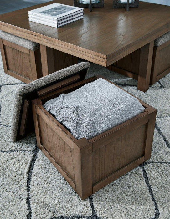 Boardernest Occasional Table Set - Golden Home Furniture (Columbus, OH) - Multi Location
