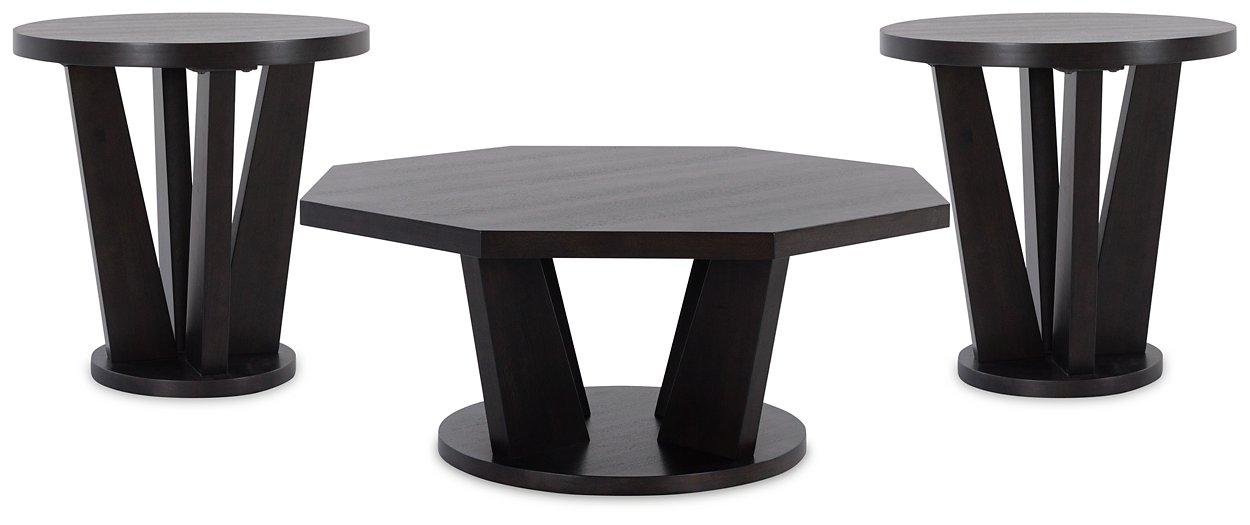 Chasinfield Occasional Table Set - Golden Home Furniture (Columbus, OH) - Multi Location