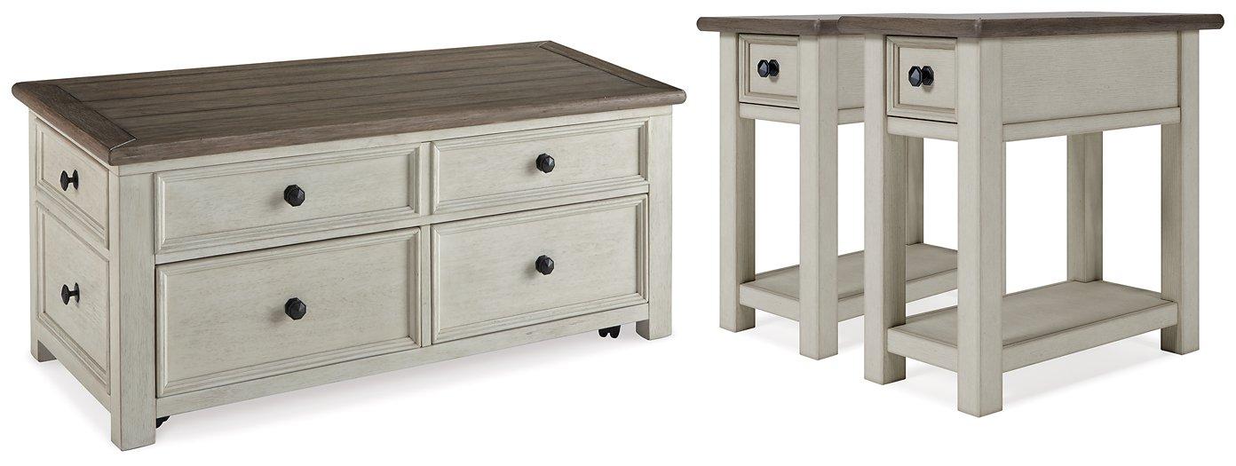 Bolanburg Occasional Table Set - Golden Home Furniture (Columbus, OH) - Multi Location