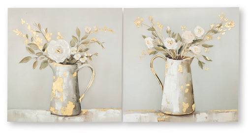 Amoryville Wall Art Set (Set of 2) - Golden Home Furniture (Columbus, OH) - Multi Location