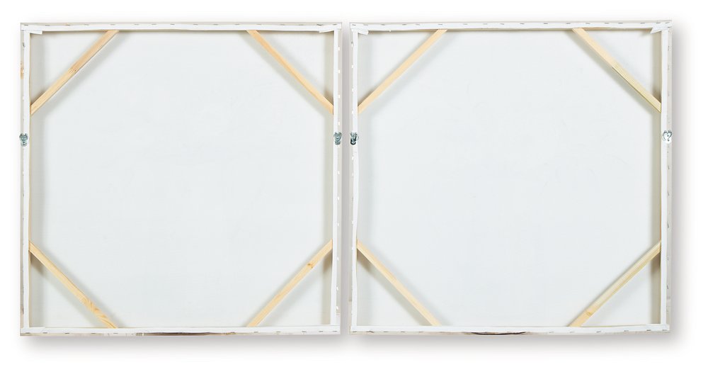 Amoryville Wall Art Set (Set of 2) - Golden Home Furniture (Columbus, OH) - Multi Location