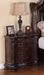 Crown Mark Furniture Sheffield Nightstand in Dark Cherry - Golden Home Furniture (Columbus, OH) - Multi Location