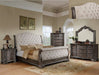 Crown Mark Sheffield Mirror in Antique Grey - Golden Home Furniture (Columbus, OH) - Multi Location