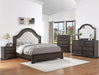 Crown Mark Furniture Duke Queen Bed in Dark Brown - Golden Home Furniture (Columbus, OH) - Multi Location