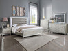 Crown Mark Furniture Cristian 5 Drawer Chest in Beige - Golden Home Furniture (Columbus, OH) - Multi Location
