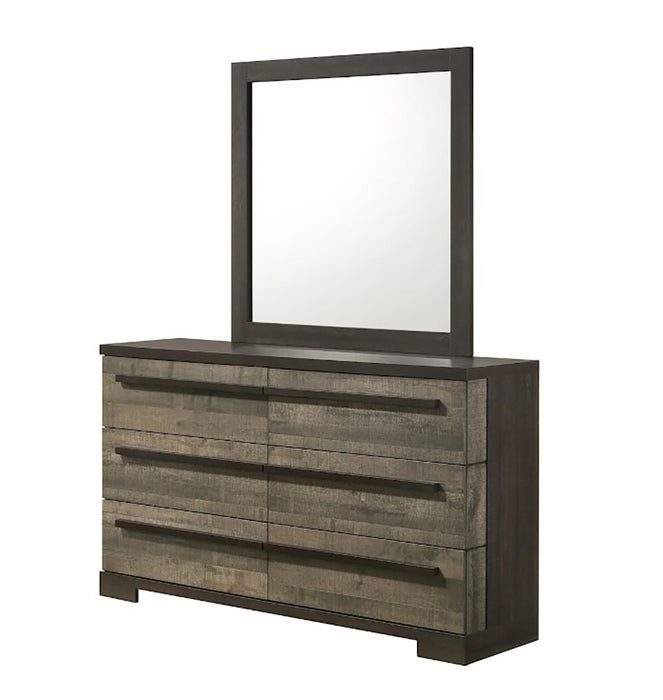 Crown Mark Furniture Remington 6 Drawer Dresser in Brown - Golden Home Furniture (Columbus, OH) - Multi Location