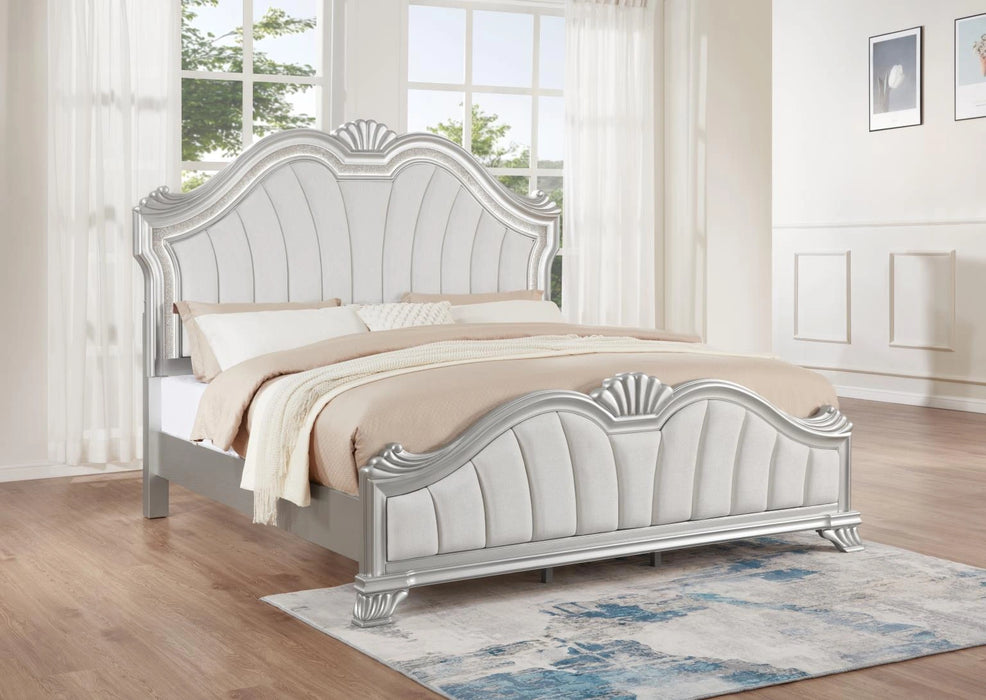 Silver Nightstand