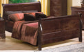 Crown Mark Furniture Louis Philip Twin Bed in Dark Cherry - Golden Home Furniture (Columbus, OH) - Multi Location