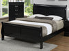 Crown Mark Furniture Louis Philip Twin Bed in Black - Golden Home Furniture (Columbus, OH) - Multi Location