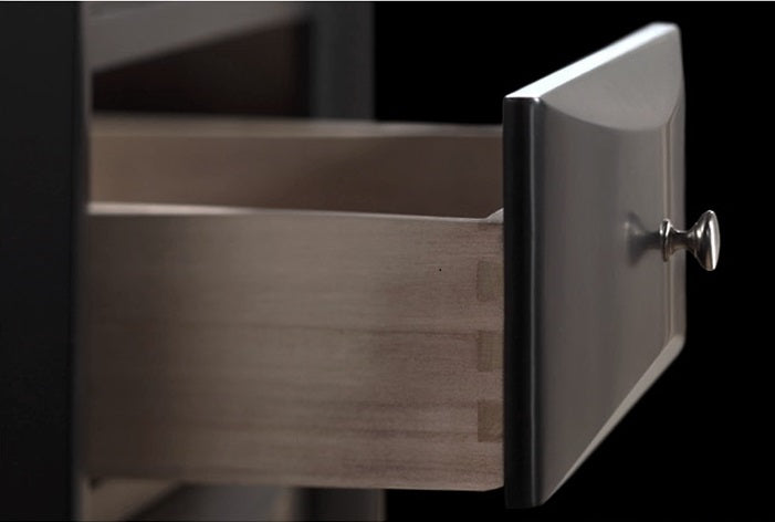 Crown Mark Furniture Emily Nightstand in Black - Golden Home Furniture (Columbus, OH) - Multi Location