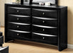 Crown Mark Furniture Emily Dresser in Black - Golden Home Furniture (Columbus, OH) - Multi Location