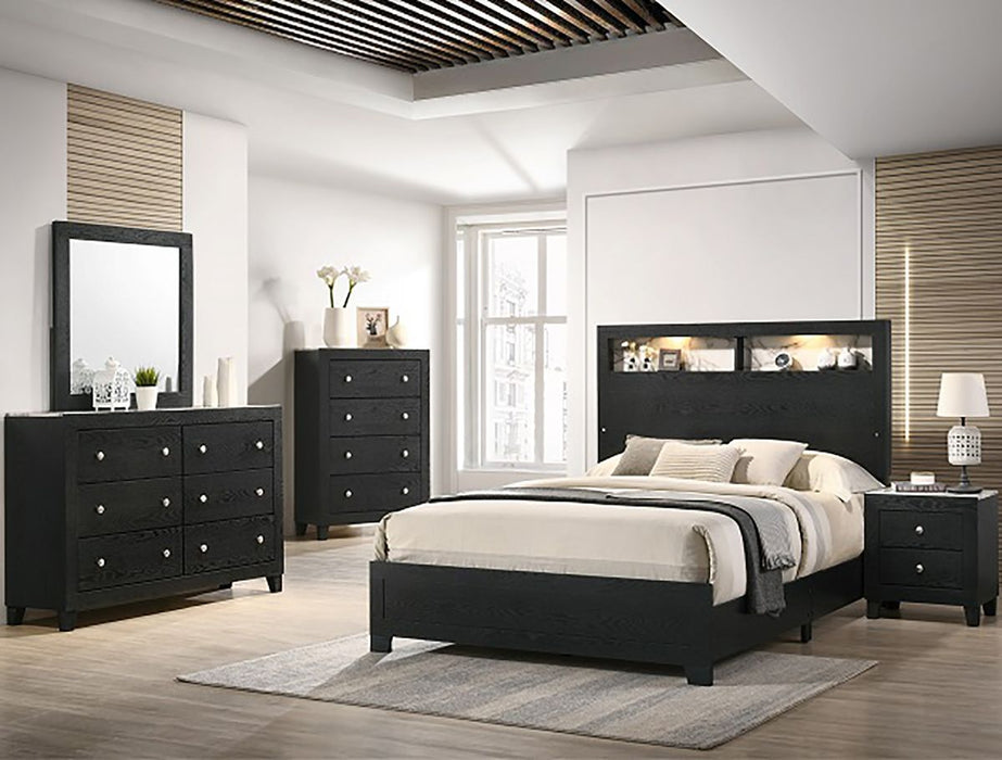 Crown Mark Furniture Cadence Dresser Mirror in Black - Golden Home Furniture (Columbus, OH) - Multi Location