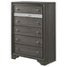 Crown Mark Regata Chest in Grey - Golden Home Furniture (Columbus, OH) - Multi Location