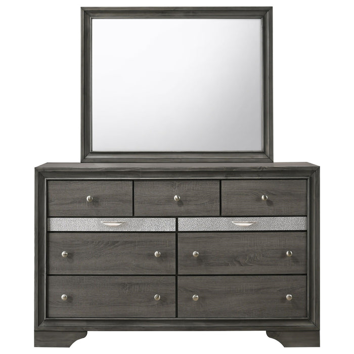 Crown Mark Regata Dresser in Grey - Golden Home Furniture (Columbus, OH) - Multi Location