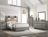 Crown Mark Furniture Carter Queen Platform Bed in Gray - Golden Home Furniture (Columbus, OH) - Multi Location