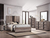 Crown Mark Furniture Rangley King Panel Bed in Brown B6830-K - Golden Home Furniture (Columbus, OH) - Multi Location