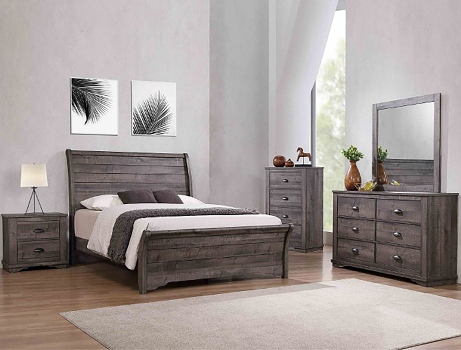 Crown Mark Furniture Coralee Dresser Mirror in Gray - Golden Home Furniture (Columbus, OH) - Multi Location