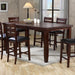 Crown Mark Bardstown Counter Height Table in Espresso - Golden Home Furniture (Columbus, OH) - Multi Location