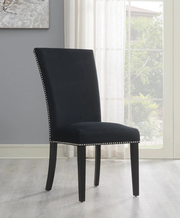 Gray Velvet Dining Chair (Price Per Chair/Moq 2)