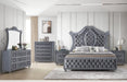 Crown Mark Furniture Voltare King Bed in Dark Grey - Golden Home Furniture (Columbus, OH) - Multi Location