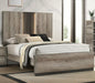 Crown Mark Furniture Rangley King Panel Bed in Brown B6830-K - Golden Home Furniture (Columbus, OH) - Multi Location