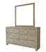 Crown Mark Furniture Jaylen 6 Drawer Dresser in Gray - Golden Home Furniture (Columbus, OH) - Multi Location