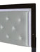 Crown Mark Furniture Jaylen Queen Upholstered Panel Bed in Black - Golden Home Furniture (Columbus, OH) - Multi Location