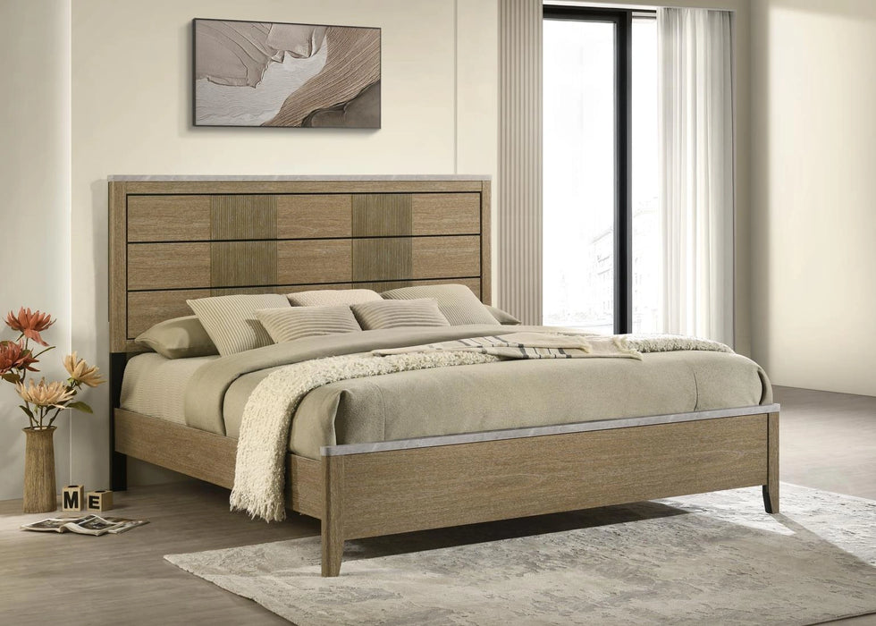 Aspen Oak King Bed