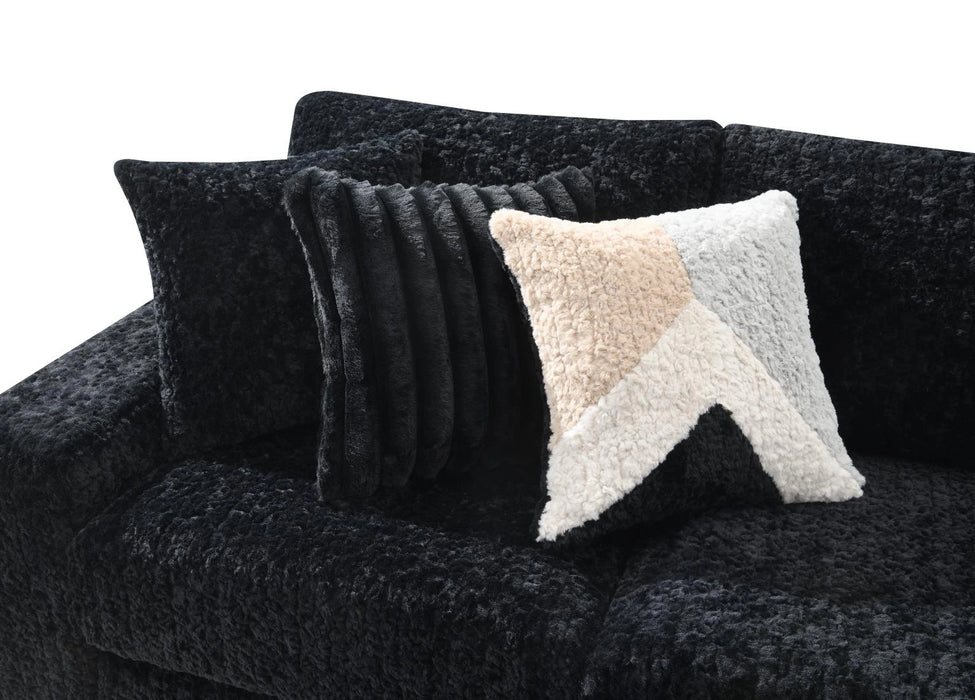 Black Corduroy Console