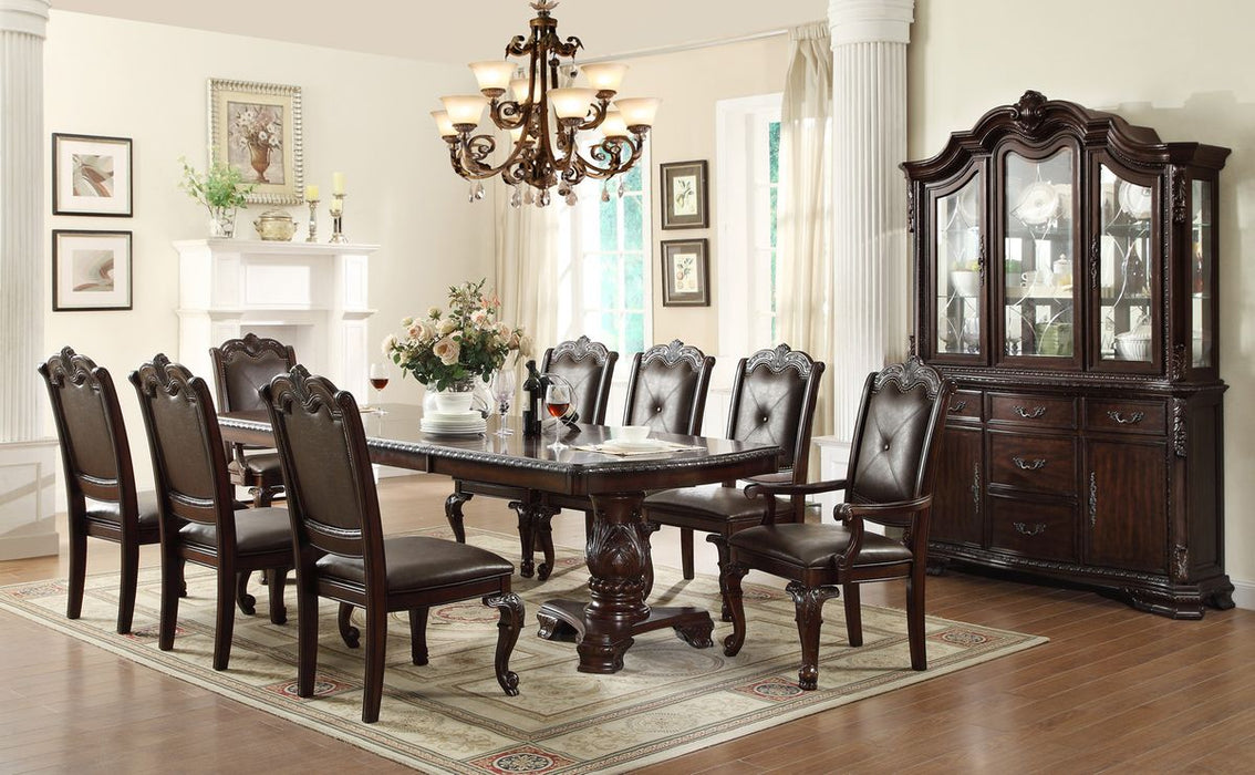 Crown Mark Kiera Dining Arm Chair in Warm Brown (Set of 2) 2150A - Golden Home Furniture (Columbus, OH) - Multi Location
