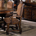 Crown Mark Neo Renaissance Dining Arm Chair in Warm Brown (Set of 2) 2401A - Golden Home Furniture (Columbus, OH) - Multi Location