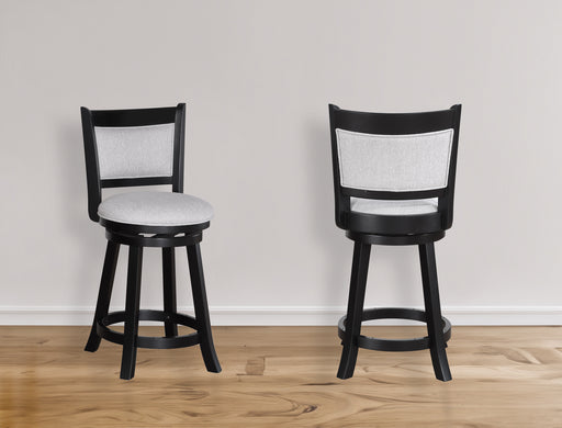 CECIL SWIVEL PUB STOOL DOVE K/D - Golden Home Furniture (Columbus, OH) - Multi Location