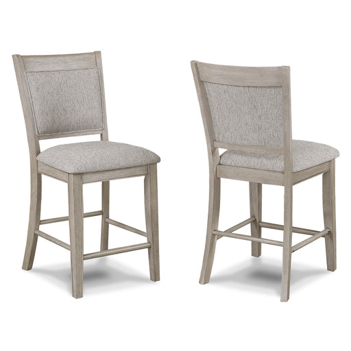 FULTON COUNTER HEIGHT CHAIR ALL GREY - Golden Home Furniture (Columbus, OH) - Multi Location