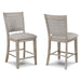 FULTON COUNTER HEIGHT CHAIR ALL GREY - Golden Home Furniture (Columbus, OH) - Multi Location