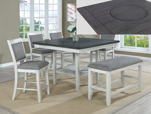 FULTON COUNTER HEIGHT CHAIR WHITE - Golden Home Furniture (Columbus, OH) - Multi Location