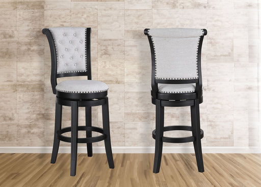 GRANVILLE SWIVEL BAR STOOL DOVE K/D - Golden Home Furniture (Columbus, OH) - Multi Location