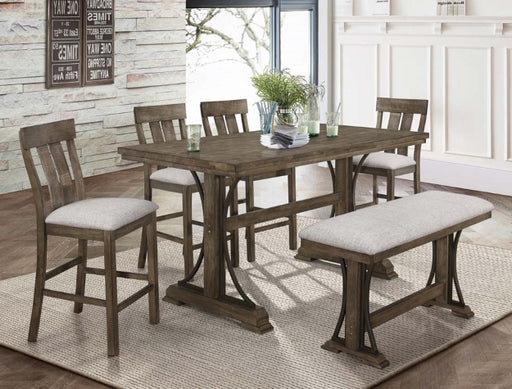 QUINCY COUNTER HEIGHT CHAIR SET OF 2 - Golden Home Furniture (Columbus, OH) - Multi Location