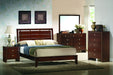 Crown Mark Furniture Evan Queen Bed in Warm Brown - Golden Home Furniture (Columbus, OH) - Multi Location